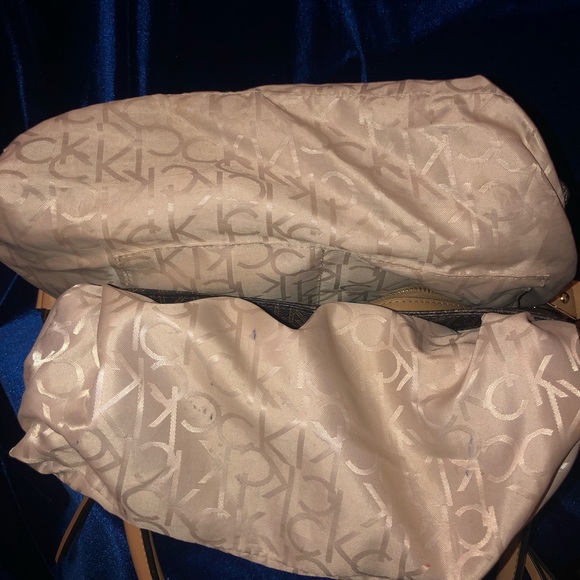 🔘 CALVIN KLEIN 🔘 Monogram Shoulder Bag Handbag - Picture 8 of 8